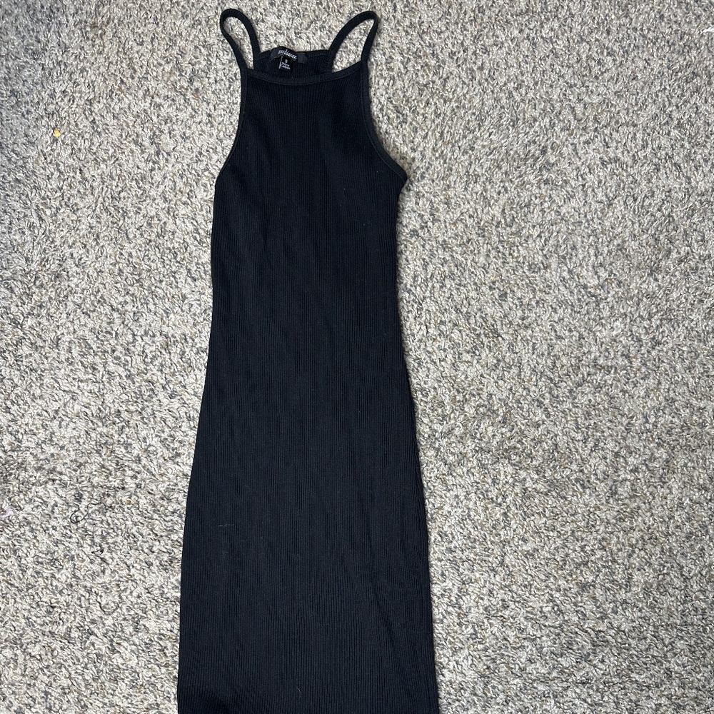 All black dress
